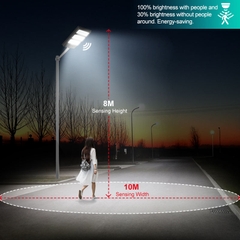 Đèn Đường Năng Lượng Mặt Trời Thông Minh ZALAA ZL-SLQBD - Hiệu Suất Cao