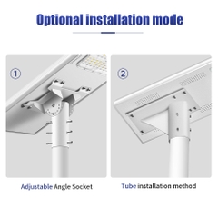 Đèn Đường Năng Lượng Mặt Trời Tích Hợp ZALAA ZL-QBD-CL Cao Cấp Dành Cho Dự Án