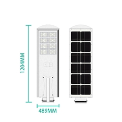 Đèn Đường Năng Lượng Mặt Trời Thông Minh IOT ZALAA AIO-BJ08P-60W Cao Cấp