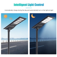 Đèn Đường Năng Lượng Mặt Trời Nguyên Khối ZALAA ZL-LJ-GC Đột Phá Công Nghệ MPPT