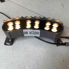 Đèn LED Chiếu Sáng Cây Xanh - Ôm Gốc Cây - Cảnh Quan Sân Vườn - Lắp theo Module 9w 12w Ánh sáng 3000K