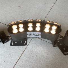 Đèn LED Chiếu Sáng Cây Xanh - Ôm Gốc Cây - Cảnh Quan Sân Vườn - Lắp theo Module 9w 12w Ánh sáng 3000K