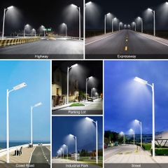 Đèn Đường Năng Lượng Mặt Trời Liền Thể ZALAA Jsc ZL-SE-TT-S - Tích Hợp Cảm Biến Thông Minh