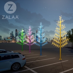 Cột Đèn Trang Trí Cây Thông ZALAA chiếu sáng Cảnh Quan Sân Vườn Công Viên