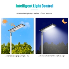Đèn Đường Năng Lượng Mặt Trời All In One ZALAA ZL-ZF Cao Cấp Chiếu Sáng Thông Minh