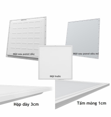Đèn LED Panel ZALAA - Loại Âm Trần, Ốp Nổi, Hộp, Siêu Mỏng Không chói lóa, độ bền cao