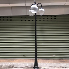 Trụ Cột Đèn Sân Vườn 3 Bóng cho cột cao từ 2m-5m ZALAA | TỔNG HỢP