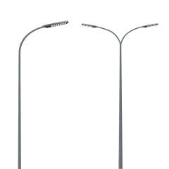 Cột Đèn Cao Áp Liền Cần Đôi cao từ 6m đến 11m chiếu sáng đường phố