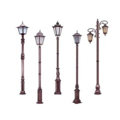 Cột Đèn Sân Vườn 1 Bóng chiếu sáng và trang trí cảnh quan cao từ 2m-5m ZALAA