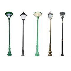 Cột Đèn Sân Vườn 1 Bóng chiếu sáng và trang trí cảnh quan cao từ 2m-5m ZALAA