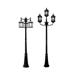 Trụ Cột Đèn Sân Vườn 3 Bóng cho cột cao từ 2m-5m ZALAA | TỔNG HỢP