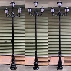 Trụ Cột Đèn Sân Vườn 3 Bóng cho cột cao từ 2m-5m ZALAA | TỔNG HỢP