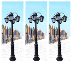 Cột Đèn Sân Vườn 4 Bóng Kiểu Cổ Điển Châu Âu Đẹp Lạ cao từ 2m-5m ZALAA