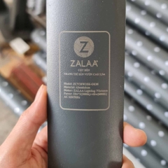 Cột Đèn Giật Cấp D114/76 cao 3,5m - Mạ kẽm nhúng nóng, Sơn tĩnh điện | Mã sp ZCD-GC H3.5 D114/76 ZALAA