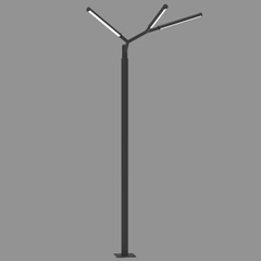 Cột Đèn LED Tree Lights Chiếu Sáng Đường Phố, Công Viên Kiểu Dáng Cành Cây ZCV ZALAA