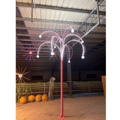Cột Đèn Mô Phỏng Cây Dừa/Cọ ZALAA Simulating Coconut-Palm Tree Led Light