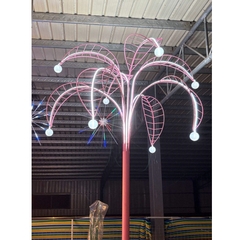 Cột Đèn Mô Phỏng Cây Dừa/Cọ ZALAA Simulating Coconut-Palm Tree Led Light