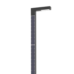 Cột Đèn Vertical Solar Light ZSR-05 Tấm Pin Năng Lượng Mặt Trời Dọc Thân 20W H4,4M