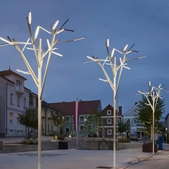 Cột Đèn Trang Trí Công Viên Ghép Nhiều Cành Cây Phát Sáng Cao 6M ZCV ZALAA LED Tree Lights