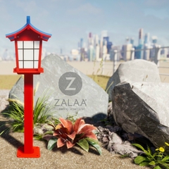 Cột Đèn Chiếu Sáng Cảnh Quan Kiến Trúc Cổ Điển Nhật Bản H90cm-1m5 15-25w ZALAA