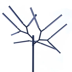Cột Giật Cấp và Đầu đèn LED kiểu Cành cây đẹp lạ  ZCV ZALAA Tree Lights chiếu sáng dự án Vườn Án Sáng ngoài trời