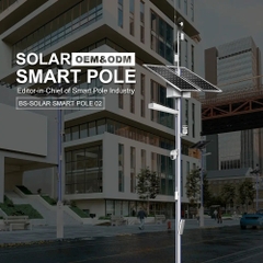 Cột Thông Minh Năng Lượng Mặt Trời ZBS-SSP-02 ZALAA ODM/OEM cho Smart City