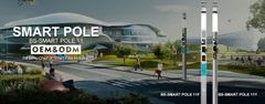 Cột Thông Minh ZBS-Smart Pole 01F ZALAA OEM/ODM cho Smart Community, Park, Square