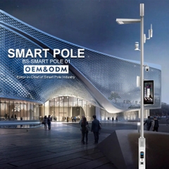 Cột thông minh ZBS-Smart Pole 03 ZALAA OEM / ODM cho Thành phố thông minh