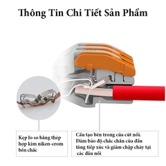 Cút Nối Dây Điện Nhanh, An Toàn cho các dự án thiết bị chiếu sáng ngoài trời, chống nước - Linh Kiện đèn led Zalaa