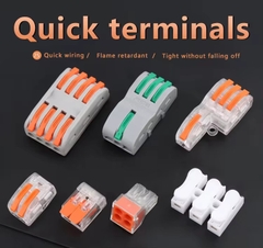 Cút Nối Dây Điện Nhanh, An Toàn cho các dự án thiết bị chiếu sáng ngoài trời, chống nước - Linh Kiện đèn led Zalaa