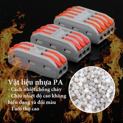 Cút Nối Dây Điện Nhanh, An Toàn cho các dự án thiết bị chiếu sáng ngoài trời, chống nước - Linh Kiện đèn led Zalaa