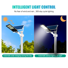 Đèn Đường Năng Lượng Mặt Trời ZALAA ZL-YS (200W - 400W) Tích Hợp MPPT Kép, Chống Nước IP65