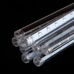 Đầu đèn LED Pháo Hoa hiệu ứng Xoay Tròn đổi màu RGB 250W 30 đầu ống H1300 D1800 Zalaa ZCSV-PH-11