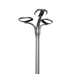 Đầu Cột Đèn Chiếu Sáng Công Viên Kiểu Dáng Hiện Đại ZAT-1051 30-60W, H3-6m ZALAA  Hướng Smart City