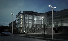 Đầu Cột Đèn Chiếu Sáng Công Viên Kiểu Dáng Hiện Đại ZAT-1054 60-90W, H3-6m ZALAA  Hướng Smart City