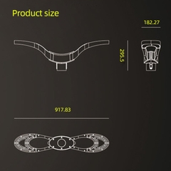 Đầu Cột Đèn Chiếu Sáng Công Viên Kiểu Dáng Hiện Đại ZAT-1054 60-90W, H3-6m ZALAA  Hướng Smart City