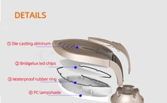 Đầu Cột Đèn Chiếu Sáng Công Viên Kiểu Dáng Hiện Đại ZAT-1055 40-120W, H3-6m ZALAA Hướng Smart City