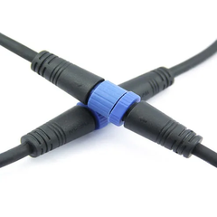 Đầu Nối Cáp Điện Cho Dây Đèn LED Ngoài Trời Chống Nước IP68 Cáp M15 2PIN 24AWG - Linh Kiện đèn led Zalaa