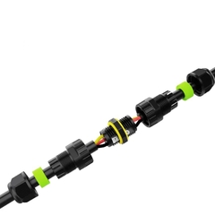 Đầu Nối Điện Cút Điện 2 Đầu E-Weichat M20-3P Chia 2 3 4 PIN Chống nước, Ngoài trời IP68 - Linh kiện đèn led Zalaa