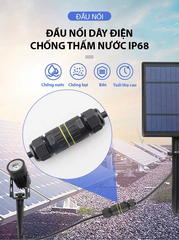 Đầu Nối Điện Cút Điện 2 Đầu E-Weichat M20-3P Chia 2 3 4 PIN Chống nước, Ngoài trời IP68 - Linh kiện đèn led Zalaa