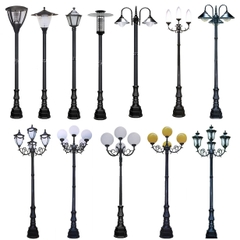 Đế Cột DC02 - Chân Đế Cột Đèn Nhôm Gang Thép Bền Bỉ Chịu Lực Cao