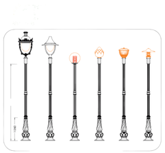 Đế Cột DC07 Banian - Chân Đế Cột Đèn Thép Gang Bền Bỉ Chịu Lực Cao