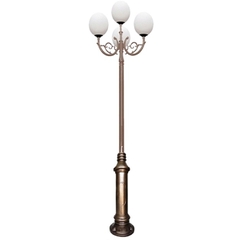 Đế Cột Nouvo - Chân Đế Cột Đèn Nhôm Gang Thép Bền Bỉ Chịu Lực Cao