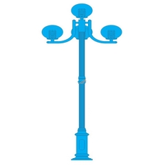 Đế Cột Nouvo - Chân Đế Cột Đèn Nhôm Gang Thép Bền Bỉ Chịu Lực Cao