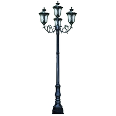 Đế Cột DC02 - Chân Đế Cột Đèn Nhôm Gang Thép Bền Bỉ Chịu Lực Cao