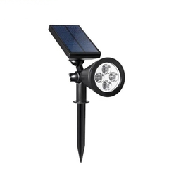 Đèn LED Cắm Đất Solar chiếu sáng Tường, Gốc Cây Cảnh Quan Sân Vườn