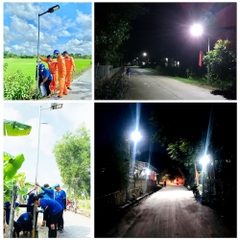 Đèn Đường LED Thắp Sáng Đường Quê - Nhận báo giá Dự Án/Công trình