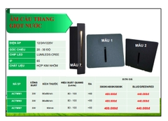 Đèn LED Âm Cầu Thang 3W Kiểu Vuông Giọt Nước - Dẫn Đường Đi Nội Thất