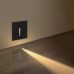 Đèn LED Âm Cầu Thang Hình Vuông H90x90mm 3W Blue / Green / Red ZALAA