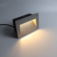 Đèn LED Âm Cầu Thang Mặt Nồi Chữ Nhật - Dẫn Đường Đi Nội Thất